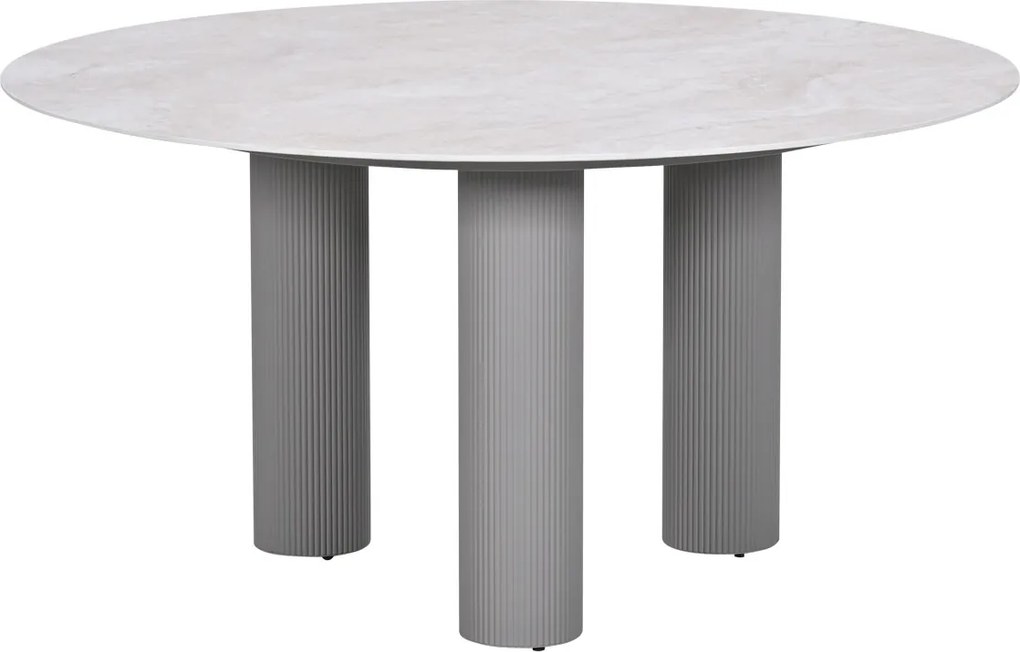 Garden Impressions Finn tuintafel Ø150 cm - taupe - verona sand