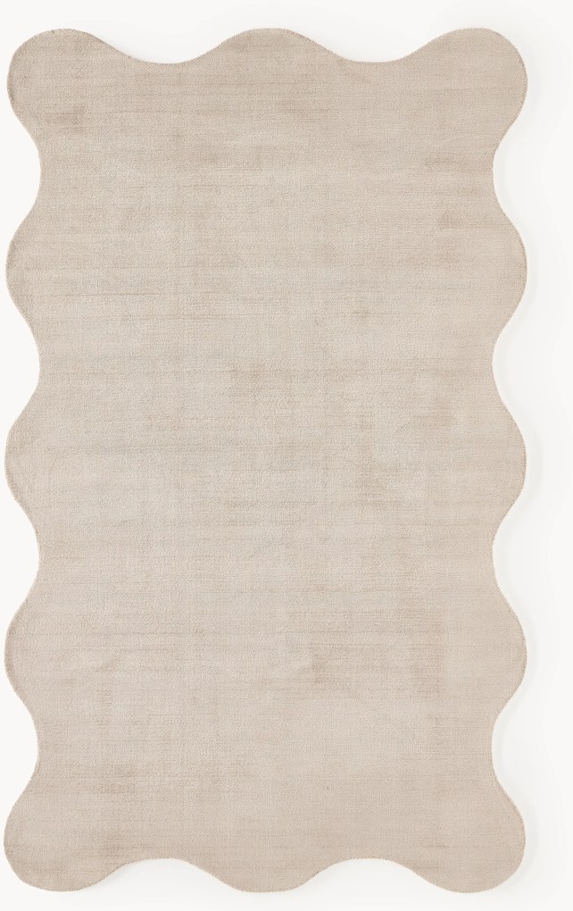 Handgeweven vloerkleed Wavy