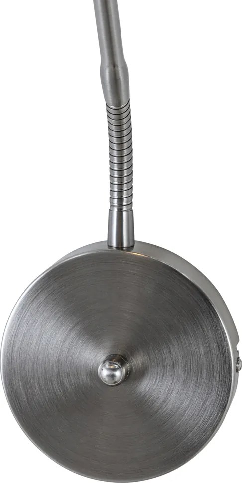 Moderne wandlamp staal incl. LED - Eva