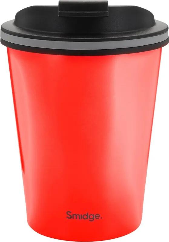 Thermosbeker On The Go 236 Ml Rvs Rood/zwart