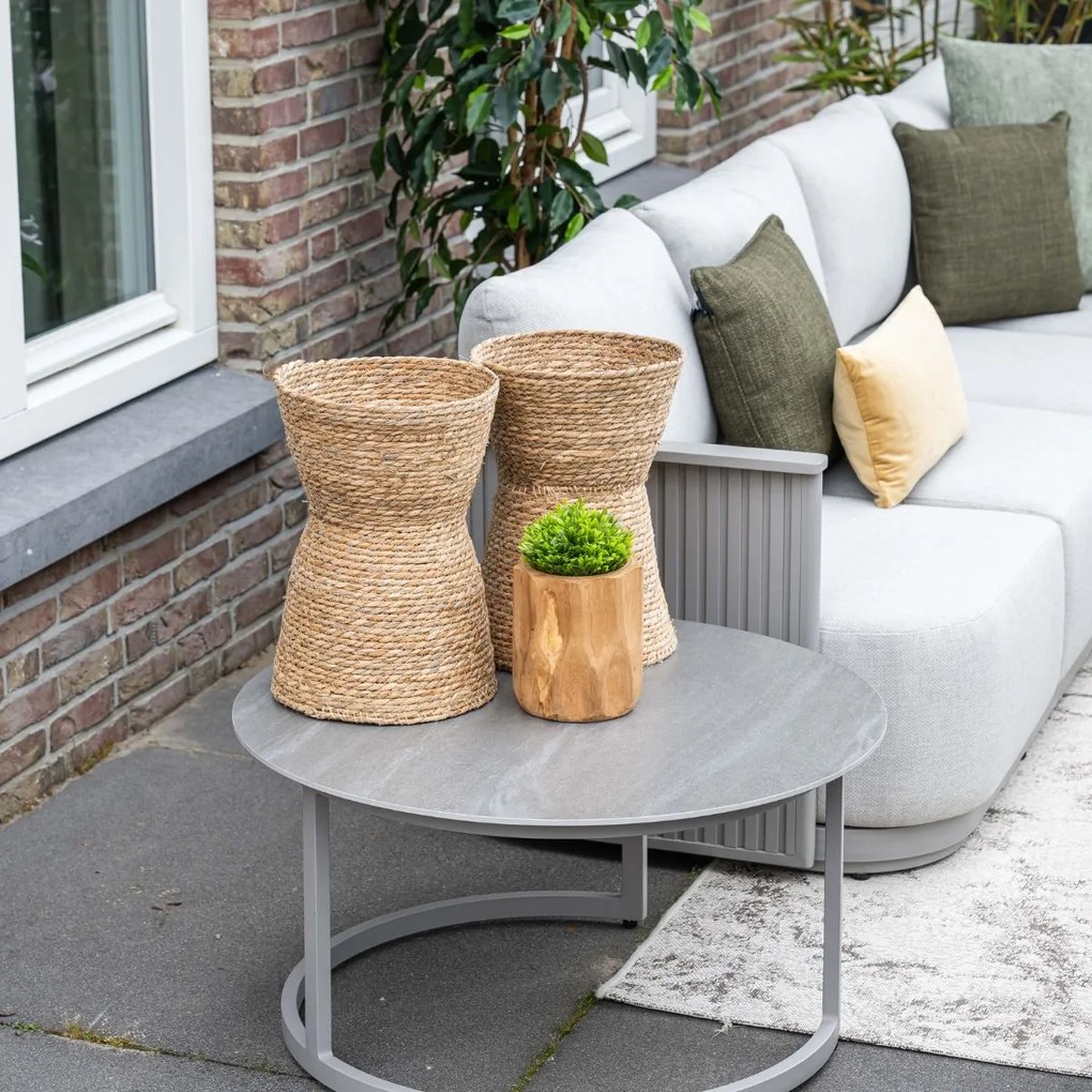 Garden Impressions Monte Carlo loungetafels taupe - centostone Napoli sand