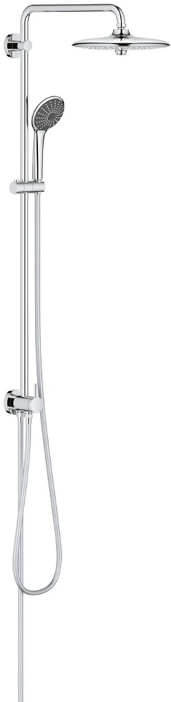 Grohe Vitalio Joy Quickfix 260 regendoucheset met 6 straalsoorten Ø26cm chroom