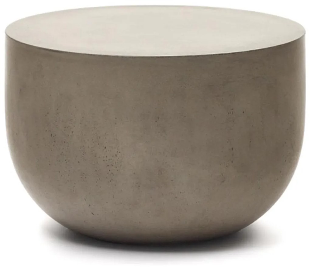 Kave Home Garbet Ronde Salontafel Beton 60 Cm - 60 X 60cm.