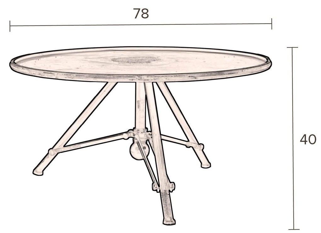 Bijzettafel Bryce | Dutchbone