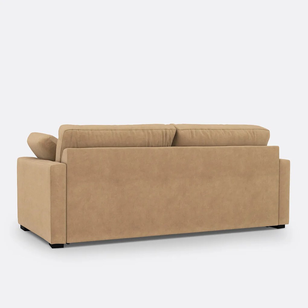 2, 3 of 4 zits slaapbank, Comfort Bultex®, fluweel, TIMOR