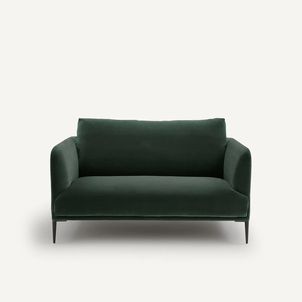 Fluwelen 2-zitsbank, Oscar, ontwerp Emmanuel Gallina
