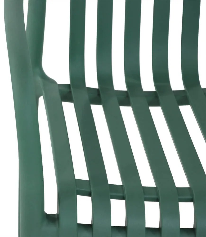 Tuinstoel stapelbaar Kunststof Groen Lifestyle Garden Furniture Alano