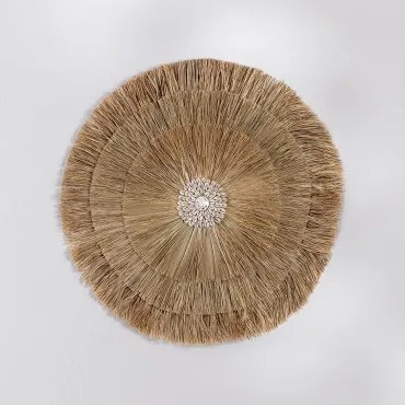 Wanddecoratie Ranukao Ø60 Cm - Sklum