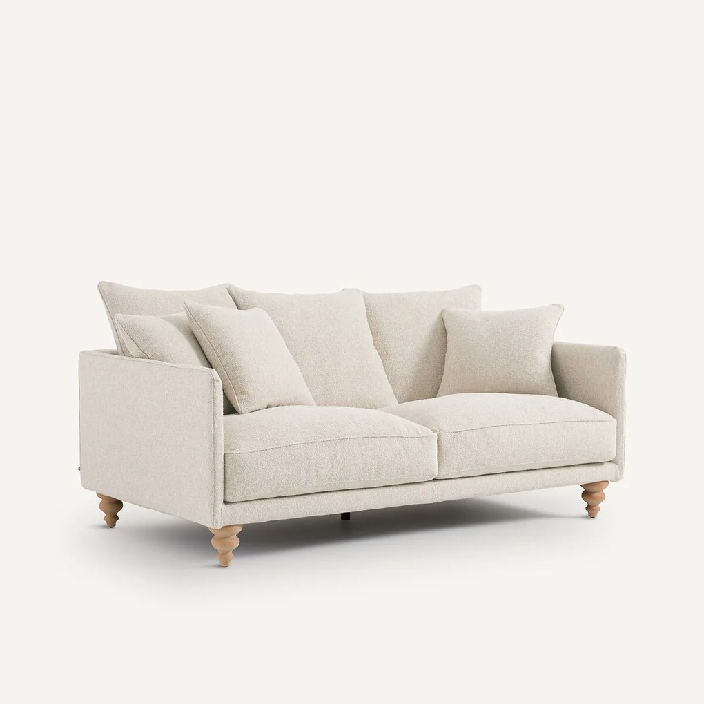 3-zits compacte zetel van badstof, Lazare