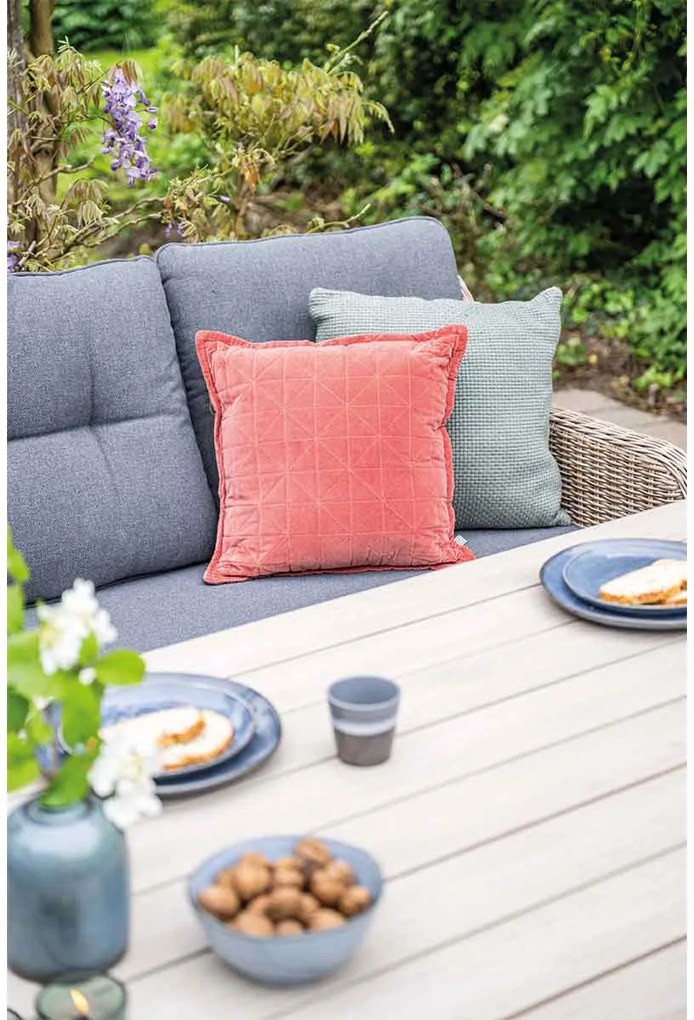 Garden Impressions Nova lounge dining set 4-delig stoel-bank - mystic grey