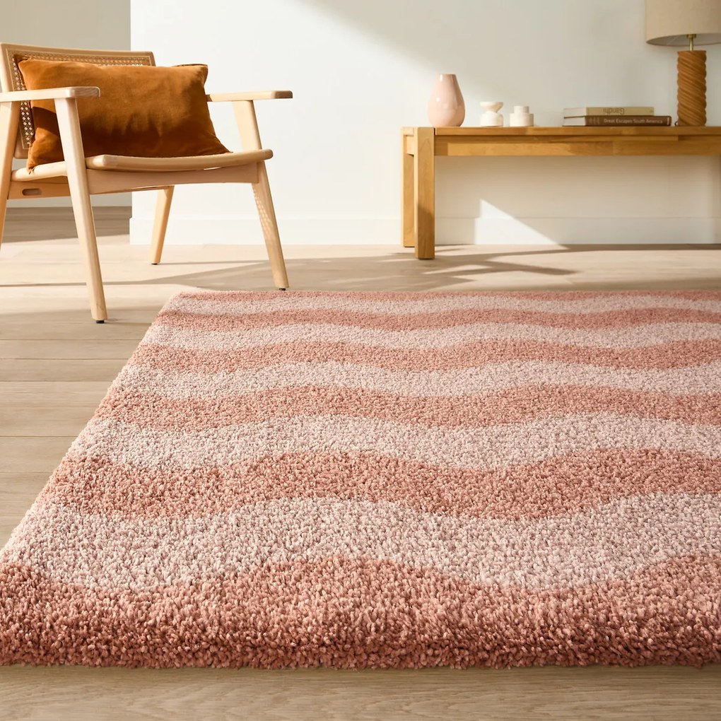 Rechthoekig vloerkleed, golfpatroon, NAMI