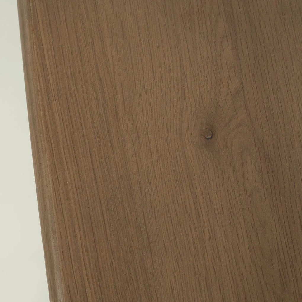 Eleonora Josh Eiken Tv-meubel Organische Vorm 240 Cm Bruin - 240x42x43cm.