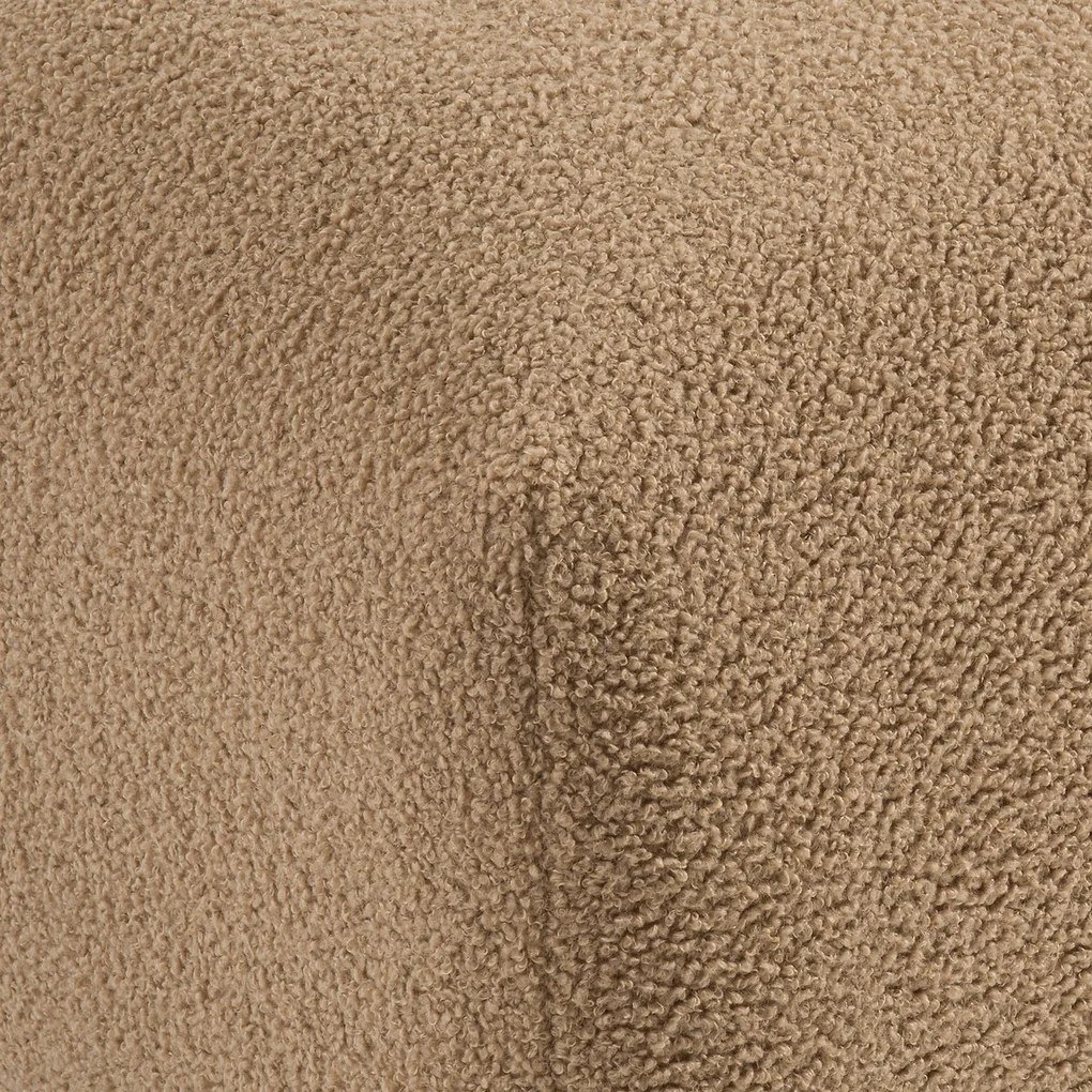 XL poef, dikke badstof, L109 cm, Nuria