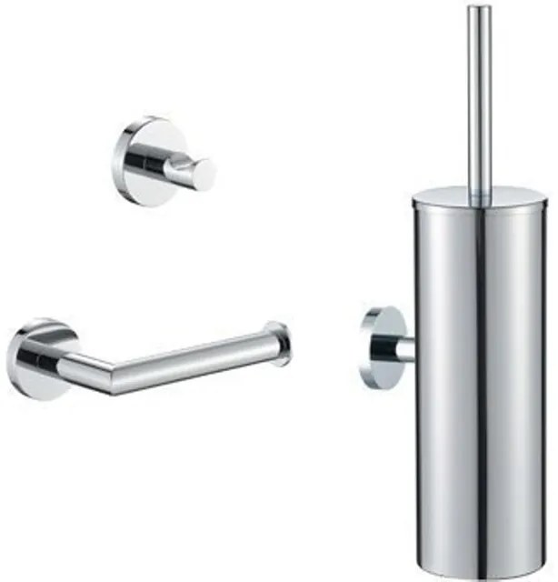 Plieger Vigo toiletset hang/staand - Chroom PL-S02CP