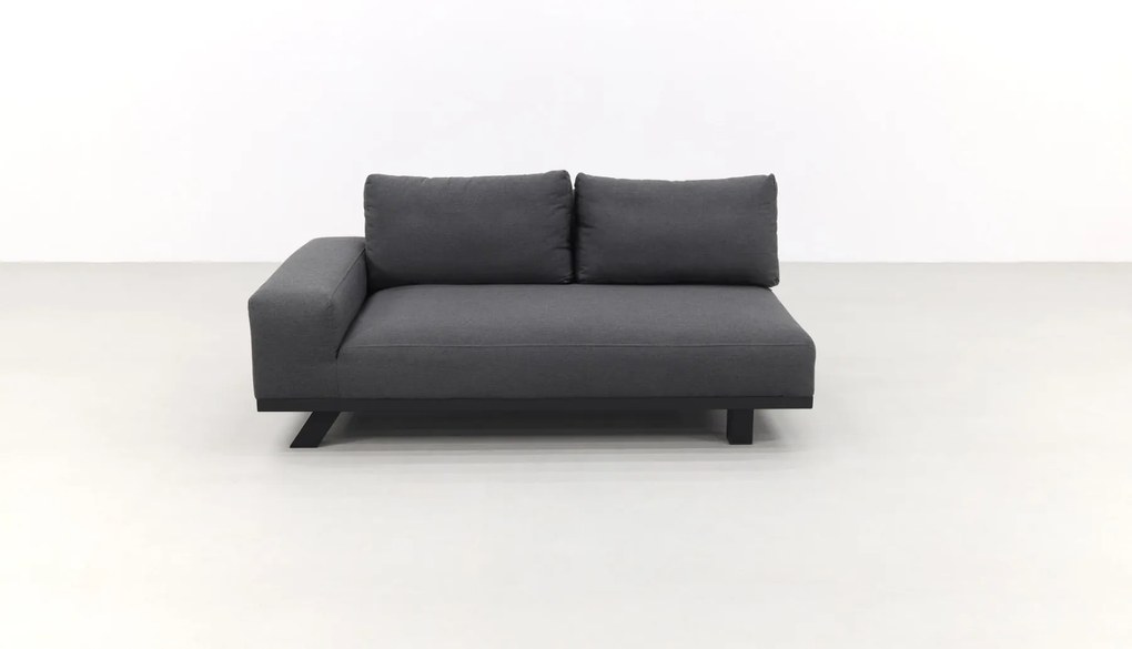 Barcelona/Cuba Sunbrella loungeset - Sooty - 3-delig OP=OP