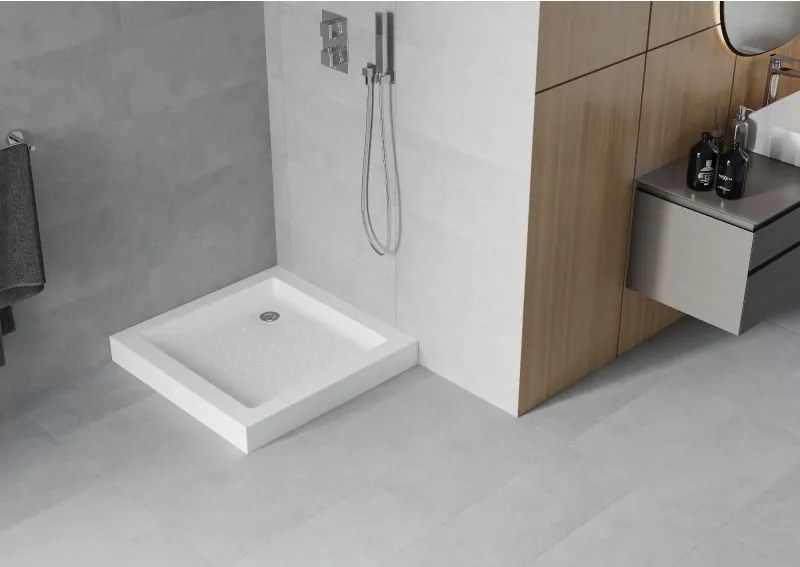 Mexen Rio vierkante douchebak 80 x 80 cm, wit - 45108080