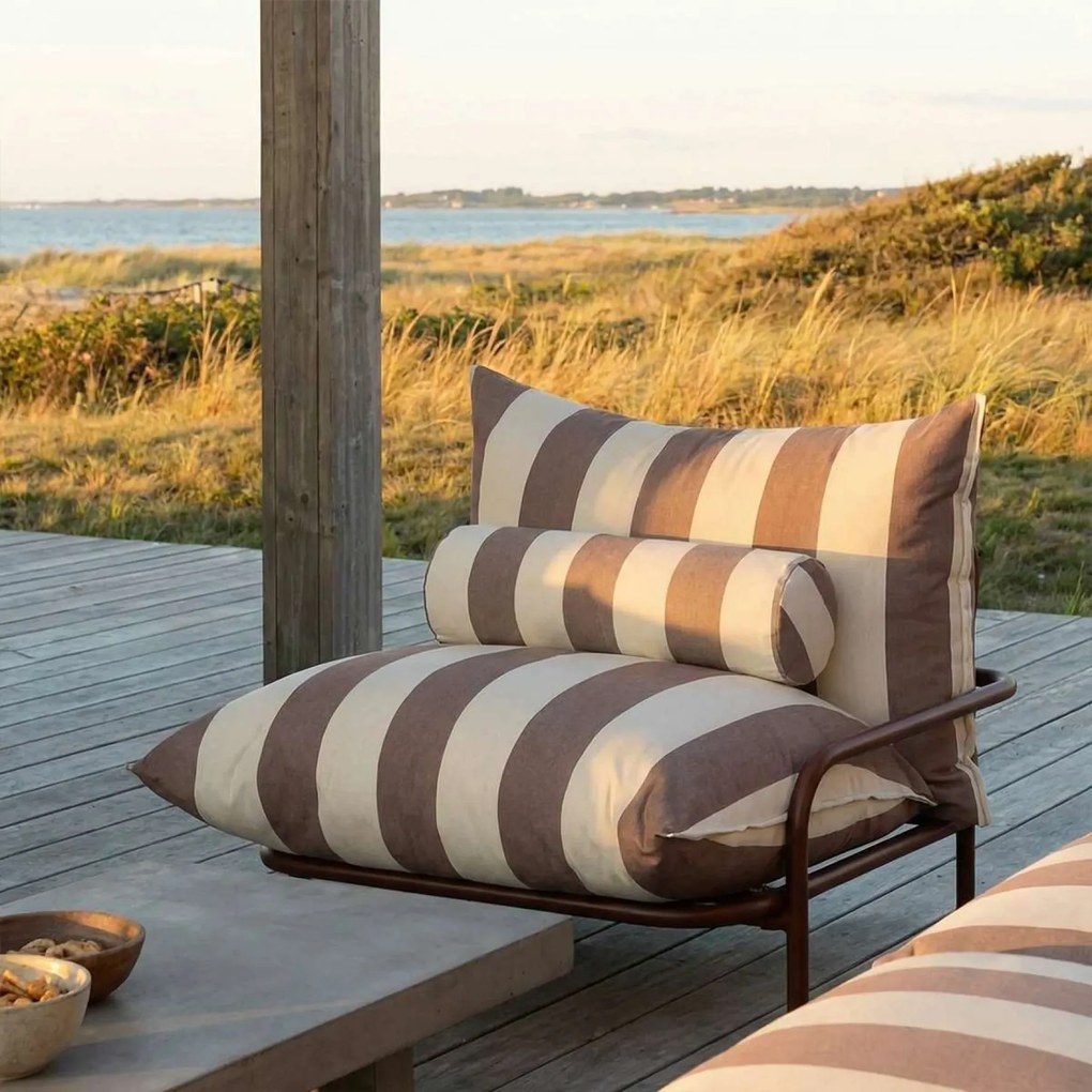 Mollis Lounge Stoel Outdoor - Renesse Chestnut