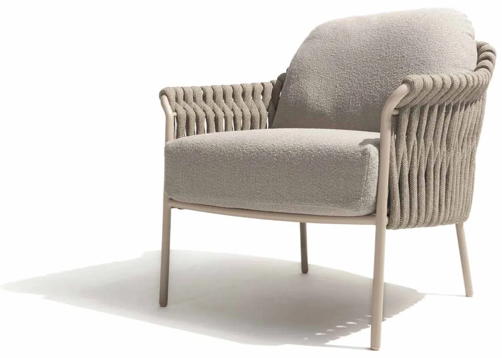 4 Seasons Outdoor Comino low dining chair latte SALE  Tuinstoel    beige weerbestendig
