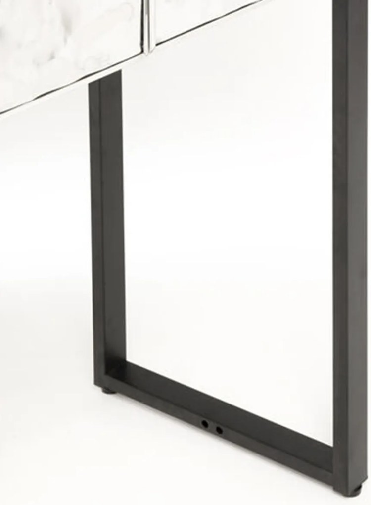 Wandkast Chroomdesign - 80x39x160cm.