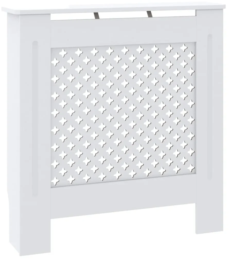 vidaXL Radiatorombouw 78 cm MDF wit