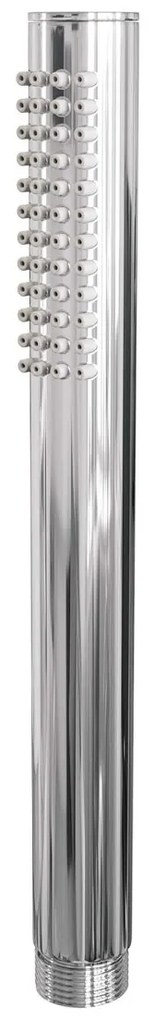 Brauer Chrome Edition complete inbouw regendouche met staafhanddouche, rechte wandarm, glijstang en hoofddouche 20cm set 13 chroom