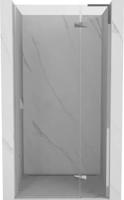 Mexen Mist-H L draaideur douchedeur rechts 90 cm, transparant, chroom - 8A5L-090-000-01-00-P