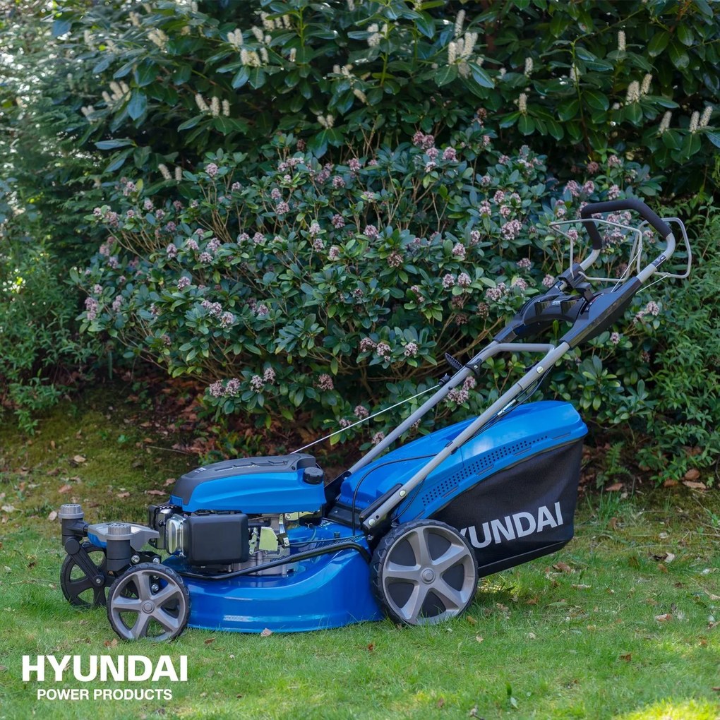 Hyundai Zelfrijdende Benzine Grasmaaier - 51cm ZERO-TURN - Met Elektrische start