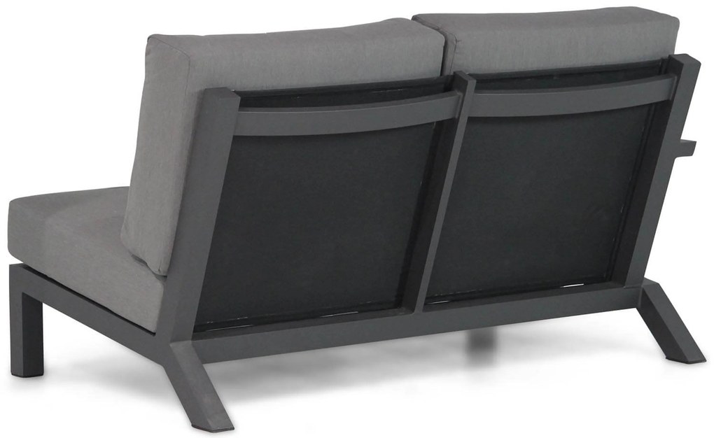 Dining Loungeset 5 personen Aluminium/teak Grijs 4 Seasons Outdoor Capitol/Lifestyle