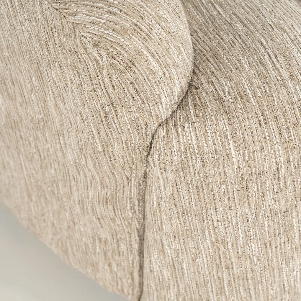 Schelpvormig Fauteuil Taupe