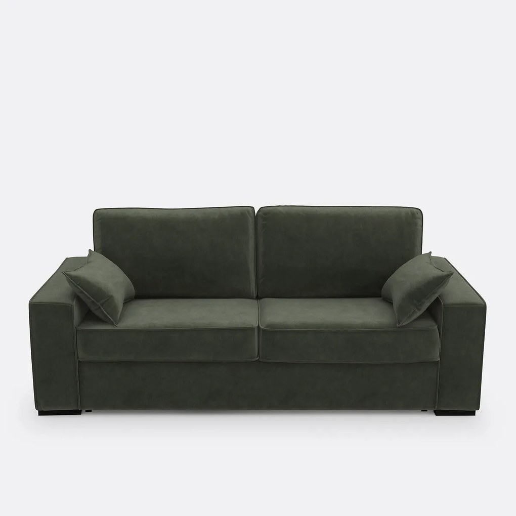 Slaapbank fluweel, HR premium schuim, Cecilia