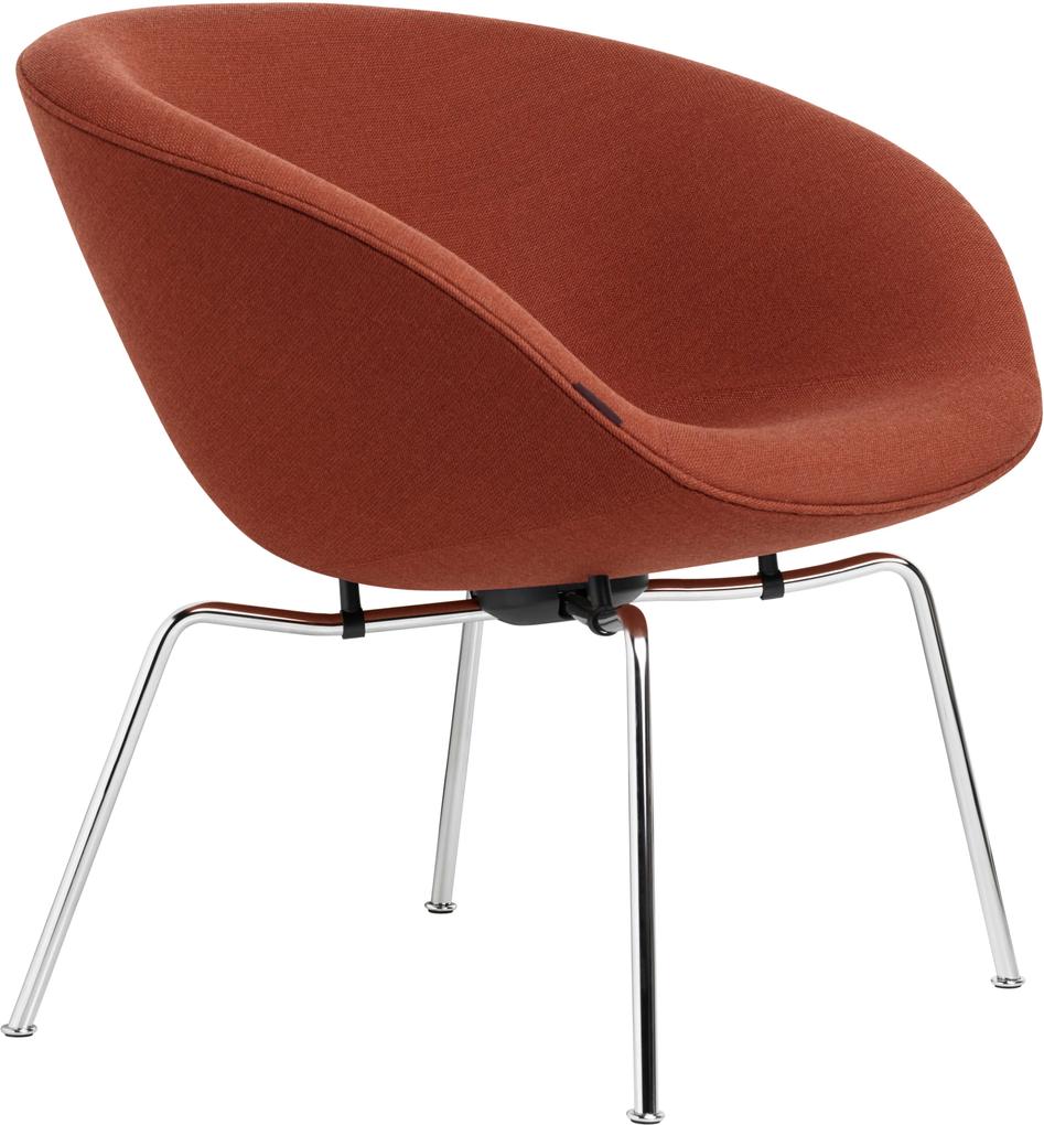 Fritz Hansen Pot fauteuil chrome/orange
