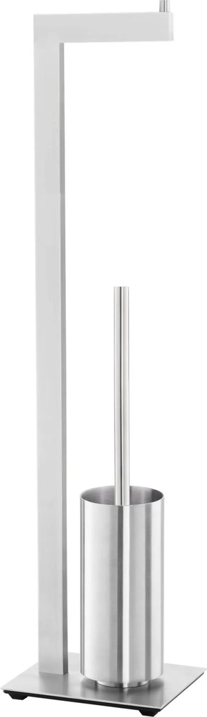 ZACK Linea toiletbutler geborsteld rvs