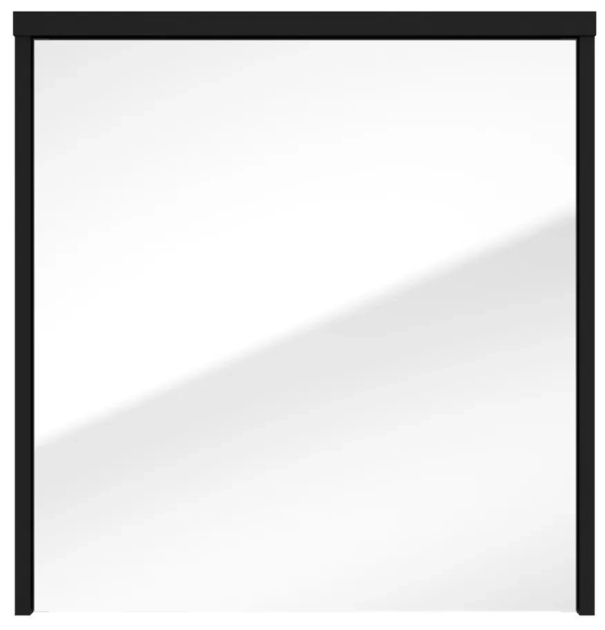 Fontana Basic spiegelkast 60cm met 1 deur zwart mat