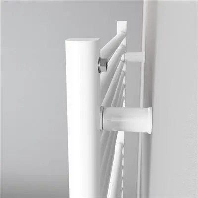 Eastbrook Biava multirail handdoekradiator 60x70cm 438W wit glans