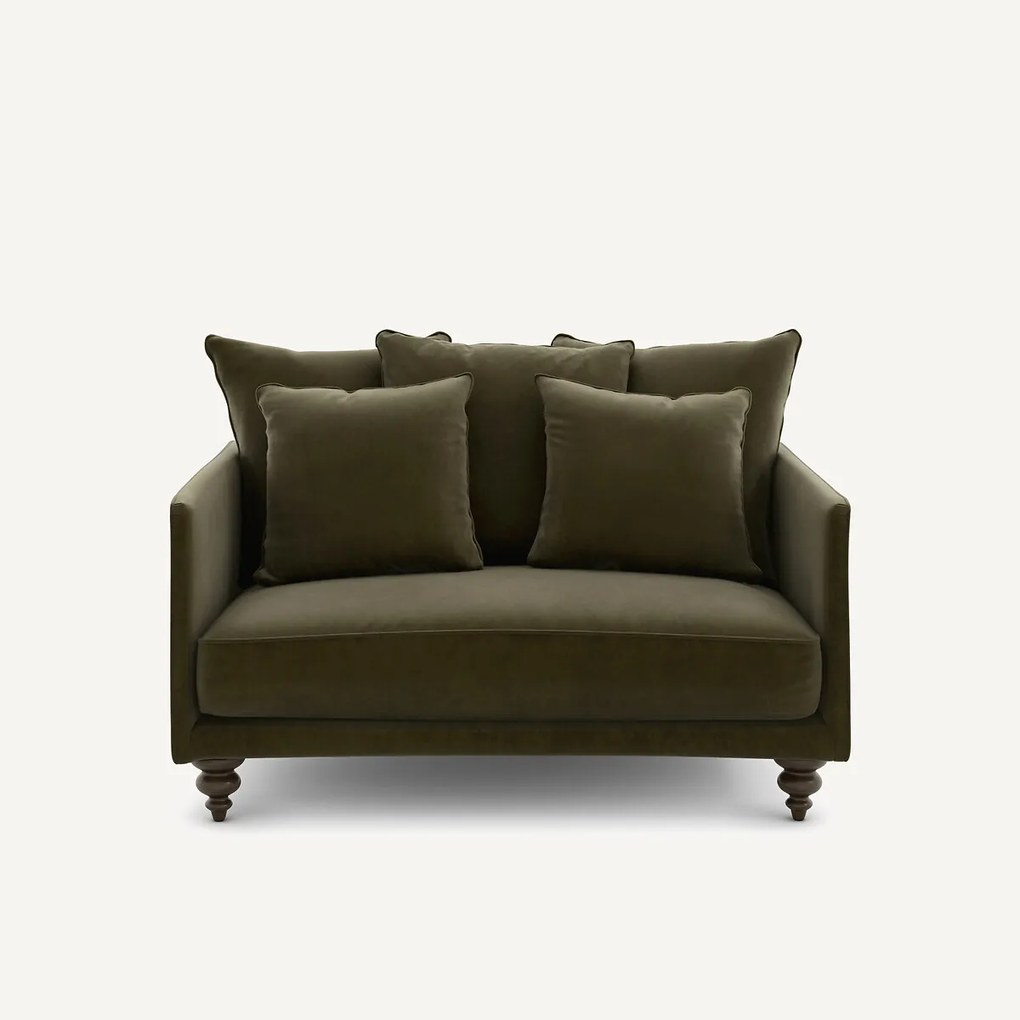 2-zits fluwelen bank, Lazare