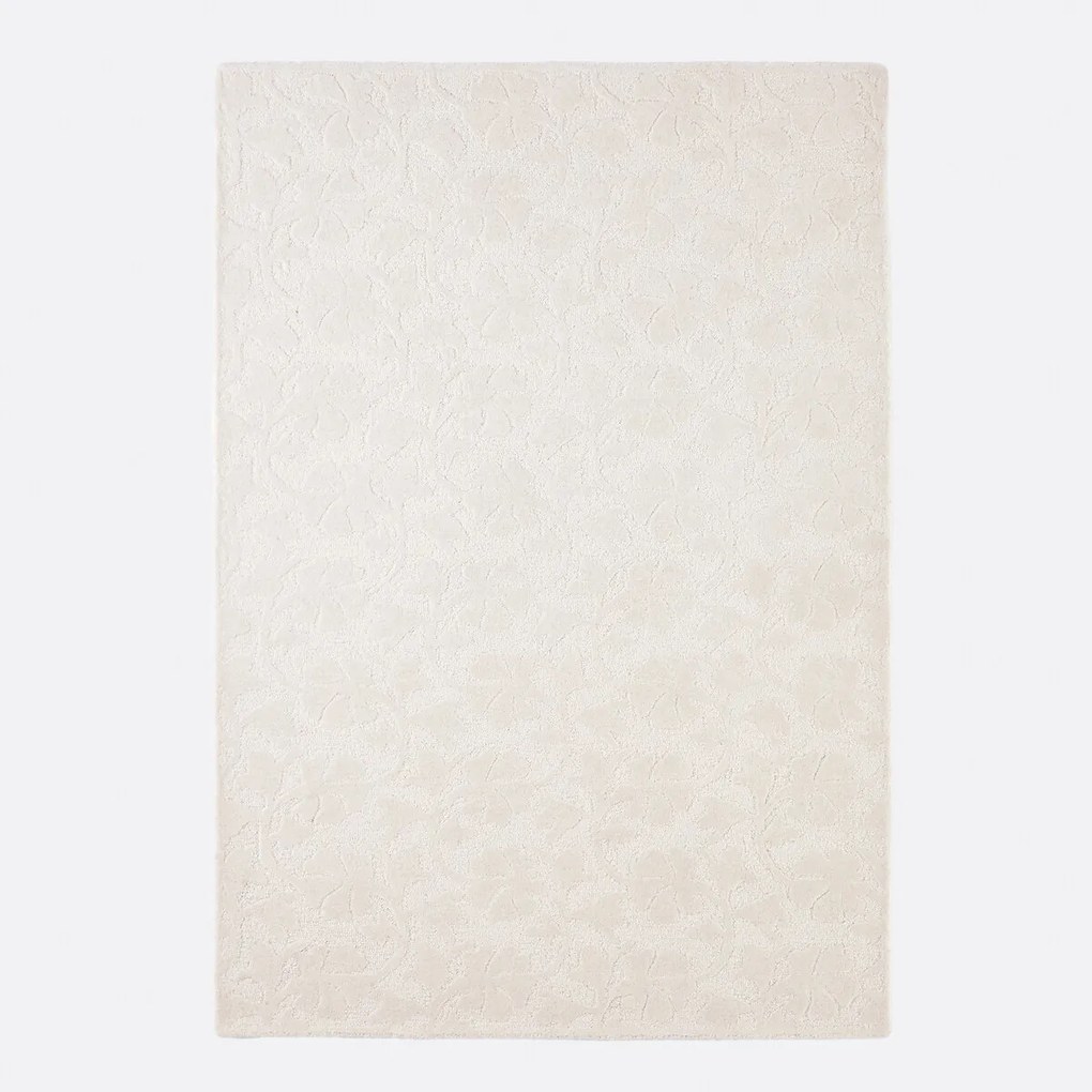 Wollen vloerkleed met bloemmotief, Tyma