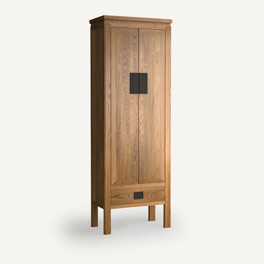 Chinese kast in massief eik, Ling