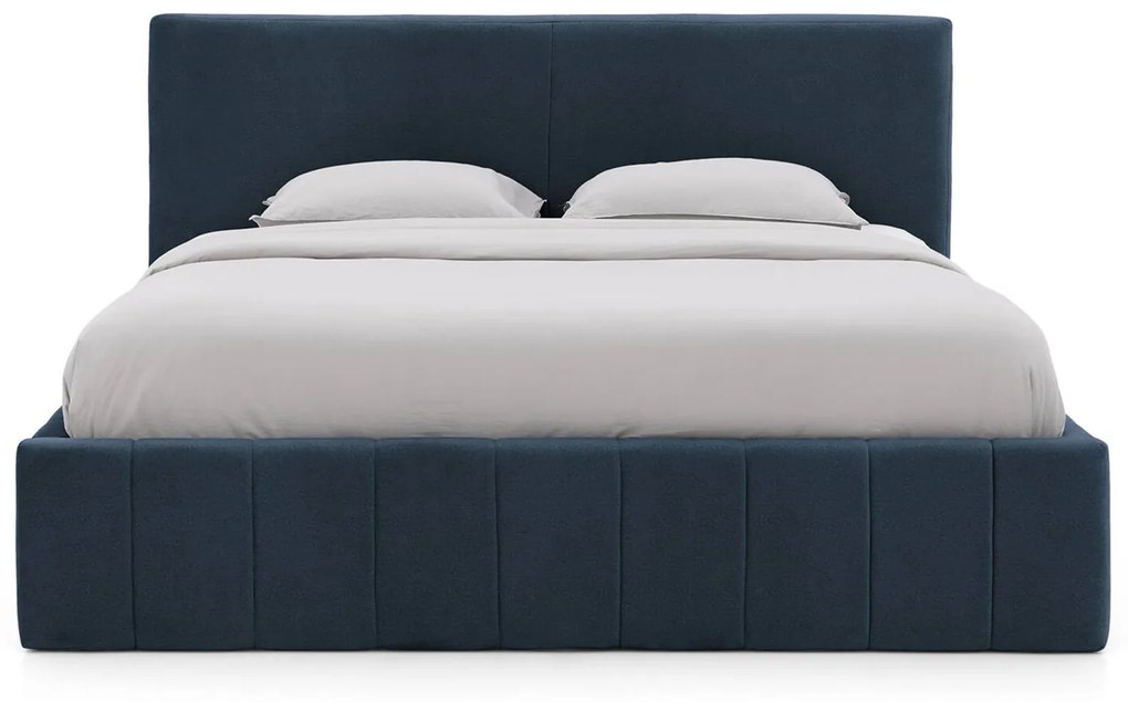 Goossens Bedframe Carte, 140 x 200 cm met storage, met 2x lattenbodem