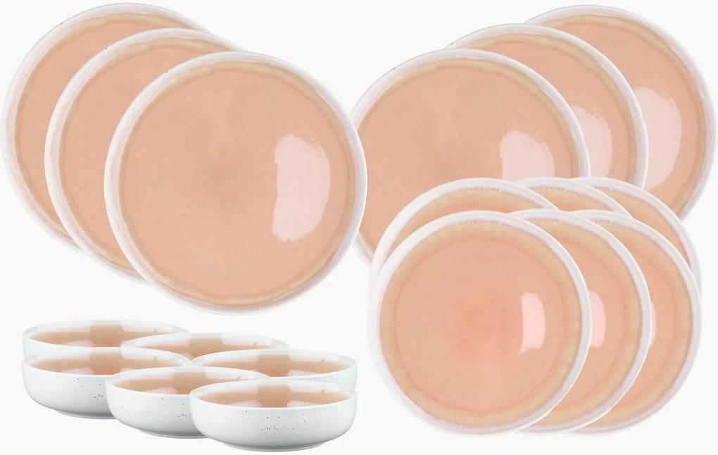 De Essentials serviesset Oxygen, 18-delig