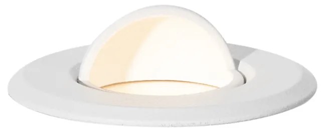 Buitenlamp Set van 5 Moderne grondspots wit incl. LED IP67 - Linsey Modern Buitenverlichting