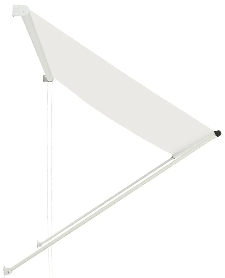 vidaXL Luifel uittrekbaar 200x150 cm crème