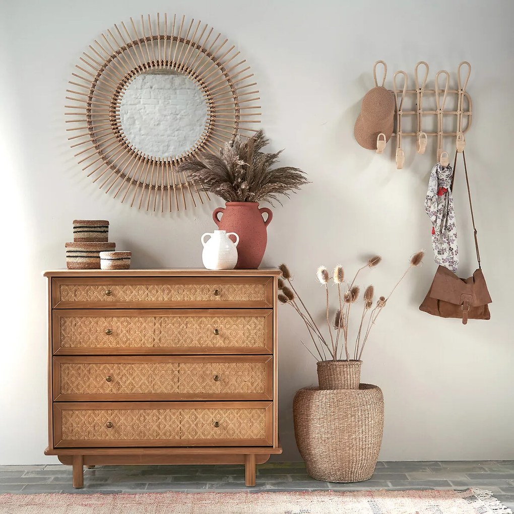 Decoratieve kruik in herbarium H53 cm, Maylon