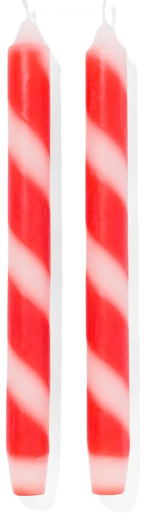 HEMA Lange Kerstkaarsen Ø2.2x29 - 2 Stuks (rood)