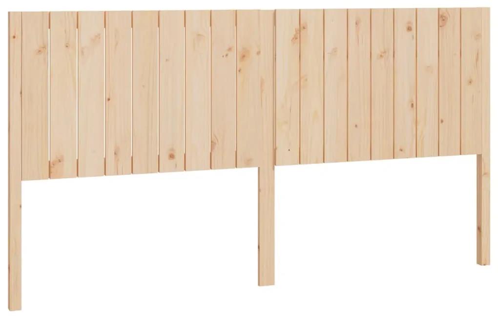 vidaXL Hoofdbord 185,5x4x100 cm massief grenenhout