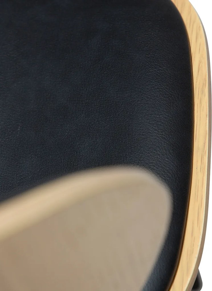 Dan-Form Clementina Design Eetkamerstoel Whitewash Eiken En Leer