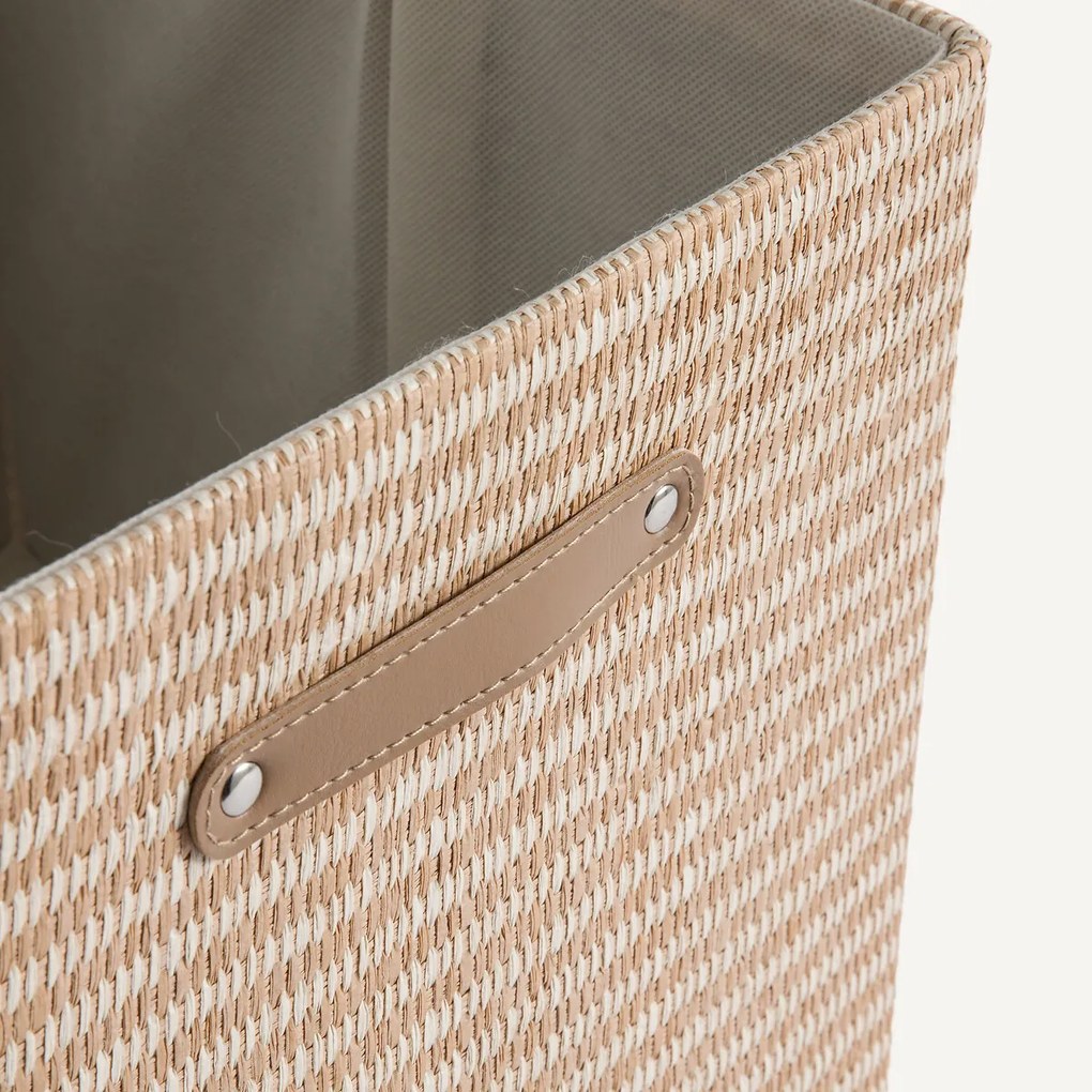 Kubusvormige mand van gevlochten papier, Osha