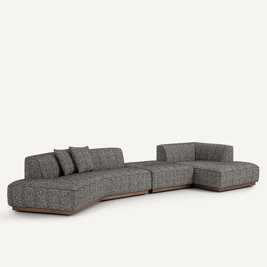 Open hoekbank XL bouclette, JACOPO