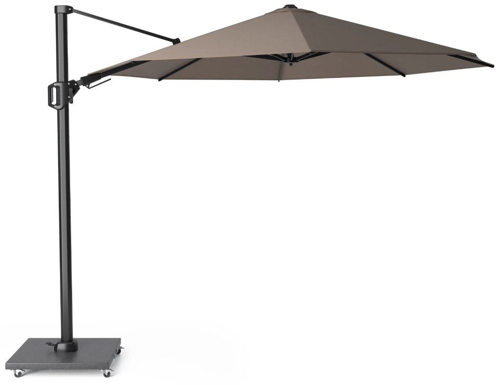 Platinum Challenger zweefparasol 3.5m T2 premium (excl. voet) havana