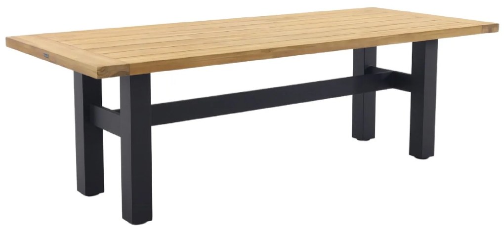 Hartman tuinset - Heron tuintafel 240 cm. + Le Soleil tuinstoel Taupe