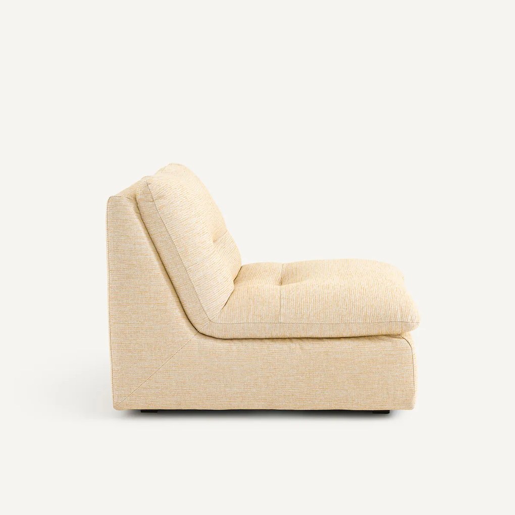 Modulaire loungestoel Gerecycled katoen, Giuliano